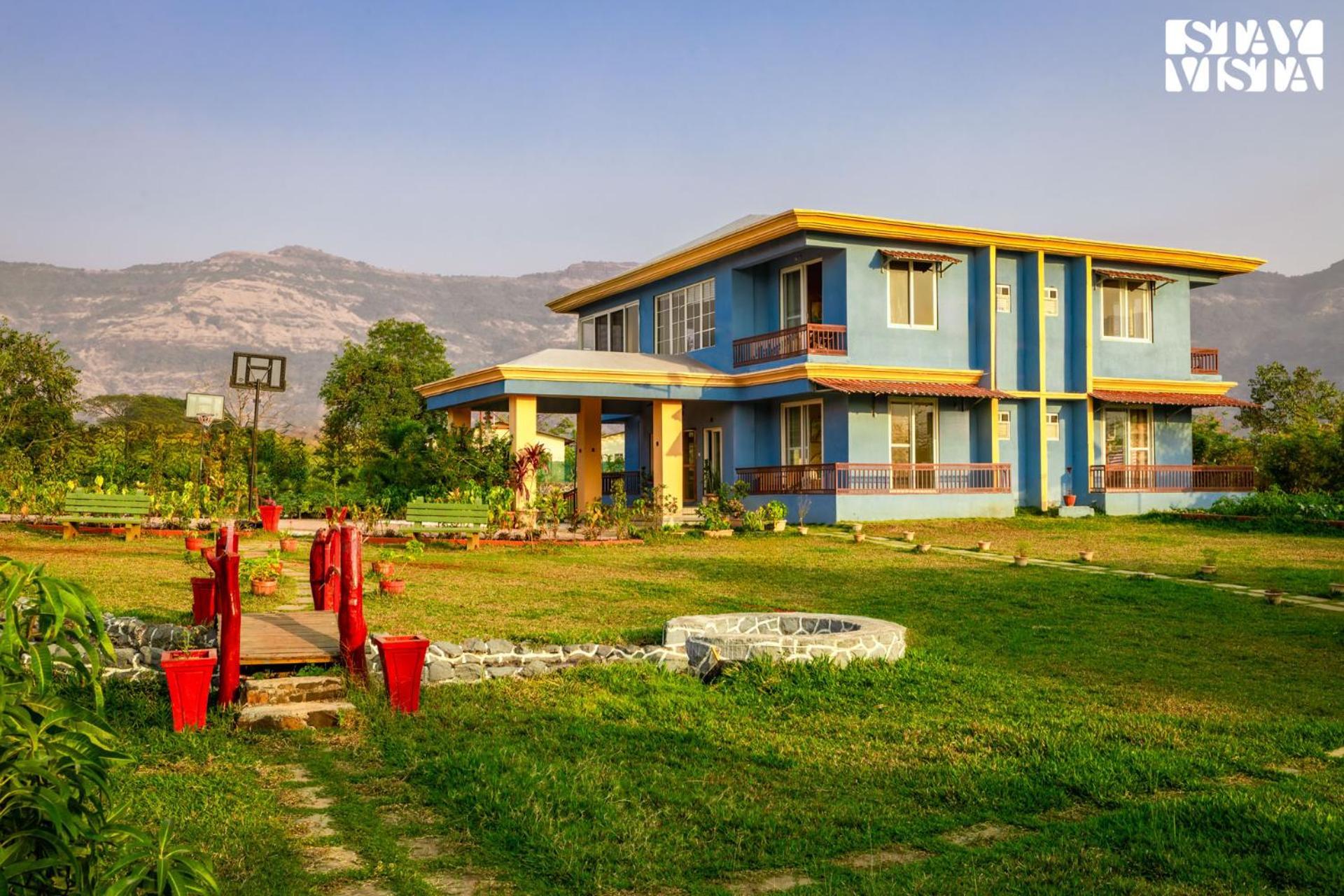 Chinchavli Stayvista'S Hillside Meadows - Mountainside Retreat With Farm View, Pool & Deck, Lawn & Gazebo מראה חיצוני תמונה