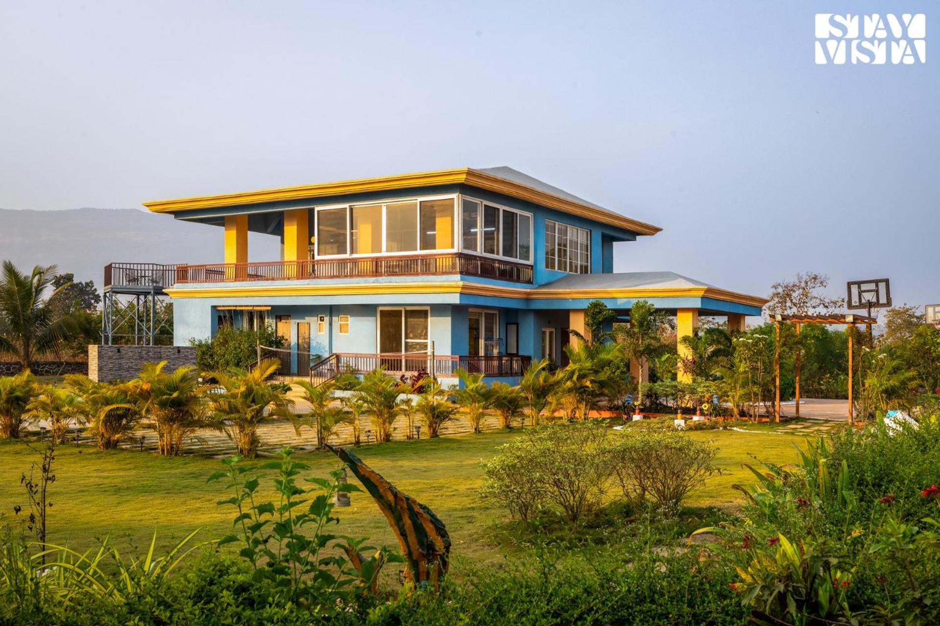 Chinchavli Stayvista'S Hillside Meadows - Mountainside Retreat With Farm View, Pool & Deck, Lawn & Gazebo מראה חיצוני תמונה