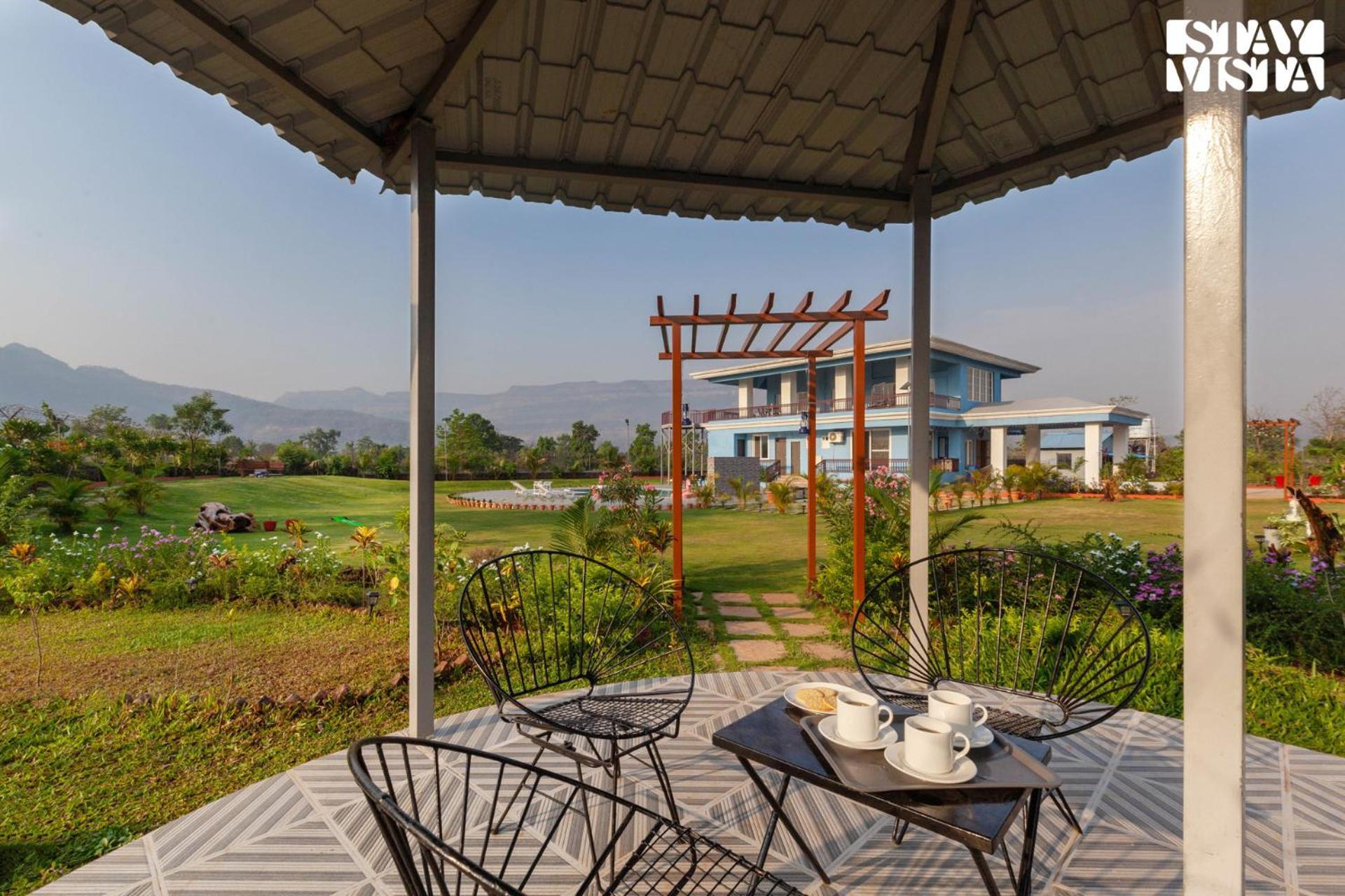 Chinchavli Stayvista'S Hillside Meadows - Mountainside Retreat With Farm View, Pool & Deck, Lawn & Gazebo מראה חיצוני תמונה
